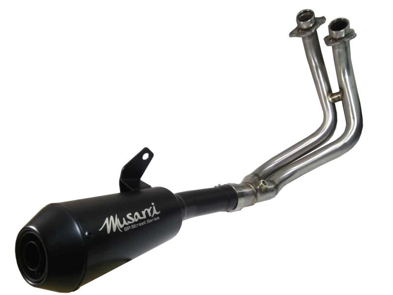 XSR 700 2015-2022 - Musarri Street Series GP Full System Exhaust - Black - Bikerr
