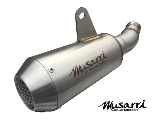 Kawasaki Ninja 300 2013-2017 - Musarri GP Street Series SS Slip-on Exhaust - Bikerr