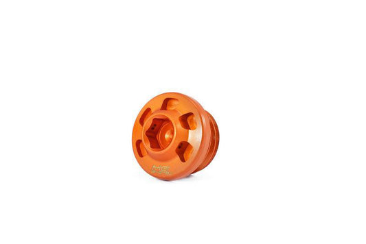 Oil Filler Cap To Suit KTM Adventure Models (Orange) - Bikerr