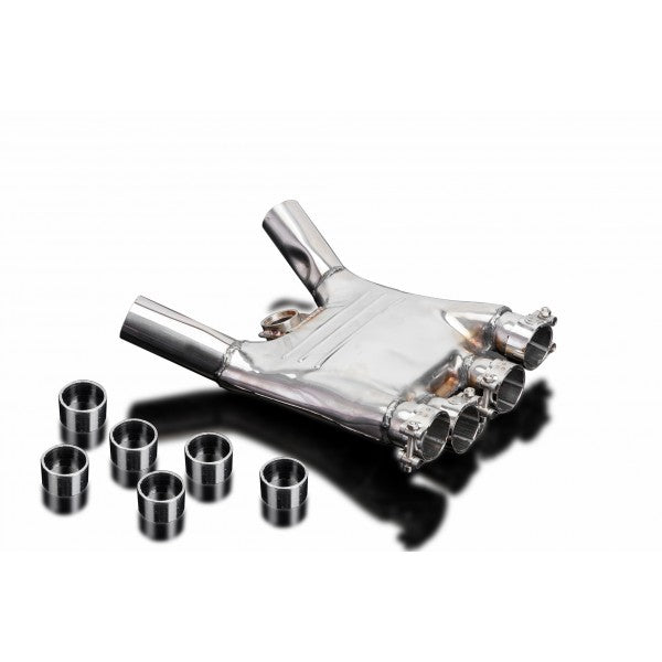 YAMAHA FJ1200 FJ1100 84-96 STAINLESS STEEL COLLECTOR BOX - Bikerr