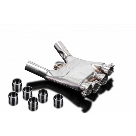 YAMAHA FJ1200 FJ1100 84-96 STAINLESS STEEL COLLECTOR BOX - Bikerr