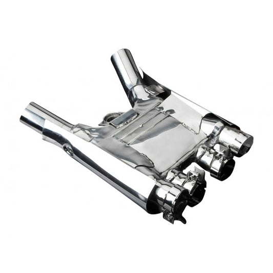 YAMAHA XJR1300/XJR1200 1995-2006 STAINLESS STEEL COLLECTOR BOX - Bikerr