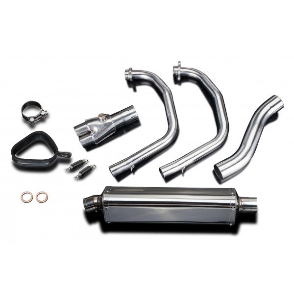YAMAHA YZF-R3 MT-03 2015-2021 420MM TRI-OVAL STAINLESS FULL EXHAUST SYSTEM - Bikerr