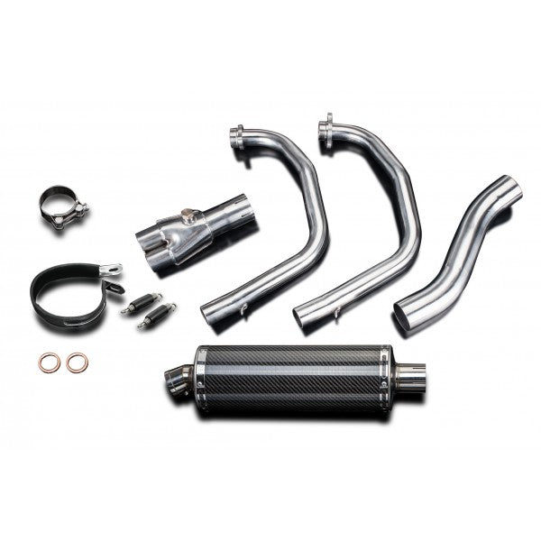 YAMAHA YZF-R3 MT-03 2015-2021 350MM OVAL CARBON FULL EXHAUST SYSTEM - Bikerr