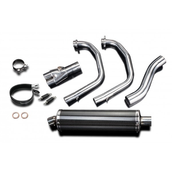 YAMAHA YZF-R3 MT-03 2015-2021 450MM OVAL CARBON FULL EXHAUST SYSTEM - Bikerr