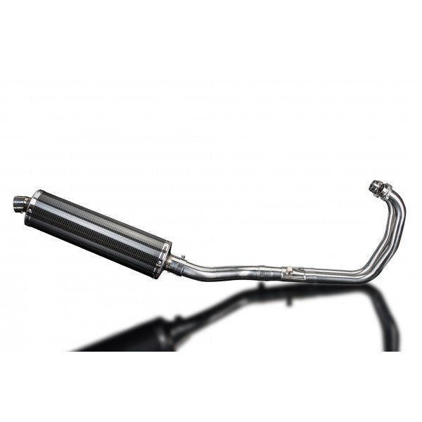 YAMAHA YZF-R3 MT-03 2015-2021 450MM OVAL CARBON FULL EXHAUST SYSTEM - Bikerr