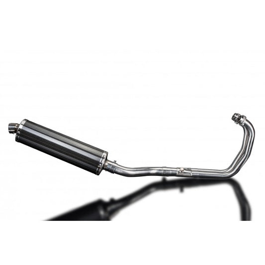 YAMAHA YZF-R3 MT-03 2015-2021 450MM OVAL CARBON FULL EXHAUST SYSTEM - Bikerr