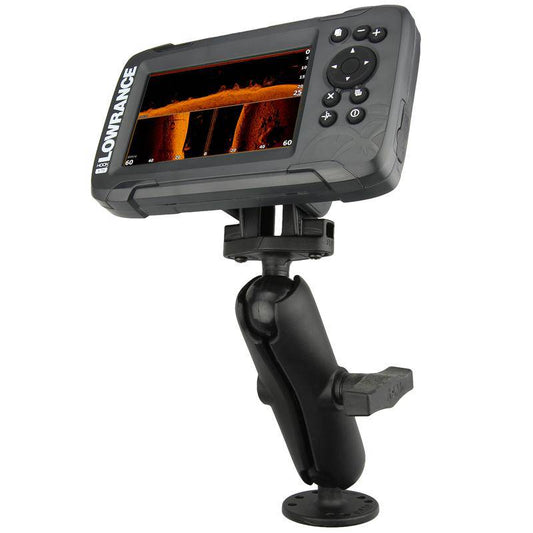 RAM-101-LO12 - RAMÂ® Double Ball Mount for Lowrance HookÂ² & Reveal 5 Series - Bikerr