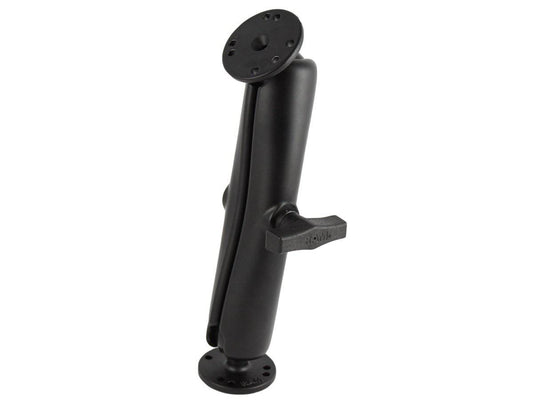 RAM-101U-D - RAMÂ® Double Ball Mount with Two Round Plates - Bikerr