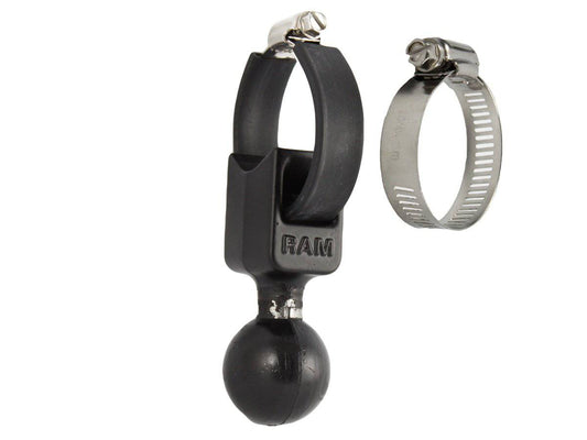 RAM-108BU - RAMÂ® Strap Hose Clamp Base - Bikerr