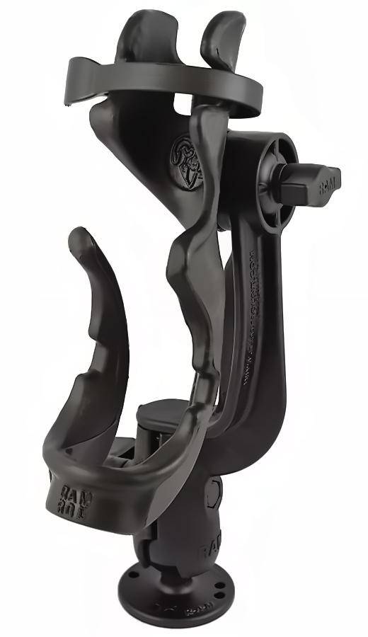 RAM-114-RBU - RAM RODÂ® Fishing Rod Holder with Revolution Ratchet/Socket Mount - Bikerr