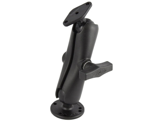 RAM-138U - RAMÂ® Double Ball Mount with Diamond Plate Adapter - Bikerr