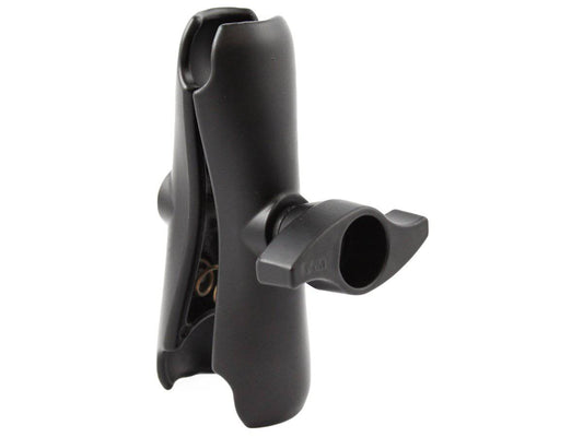 RAM-201MU - RAM Double Socket Arm with Metal Knob for 1.5" Ball Bases - Bikerr