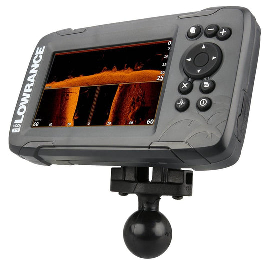 RAM-202-LO12 - RAMÂ® Ball Adapter for Lowrance HookÂ² & Reveal Series - Bikerr