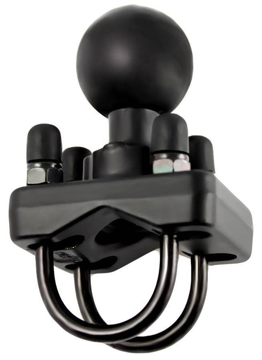 RAM-235U - RAMÂ® Double U-Bolt Ball Base for 1" - 1.25" Rails - Bikerr