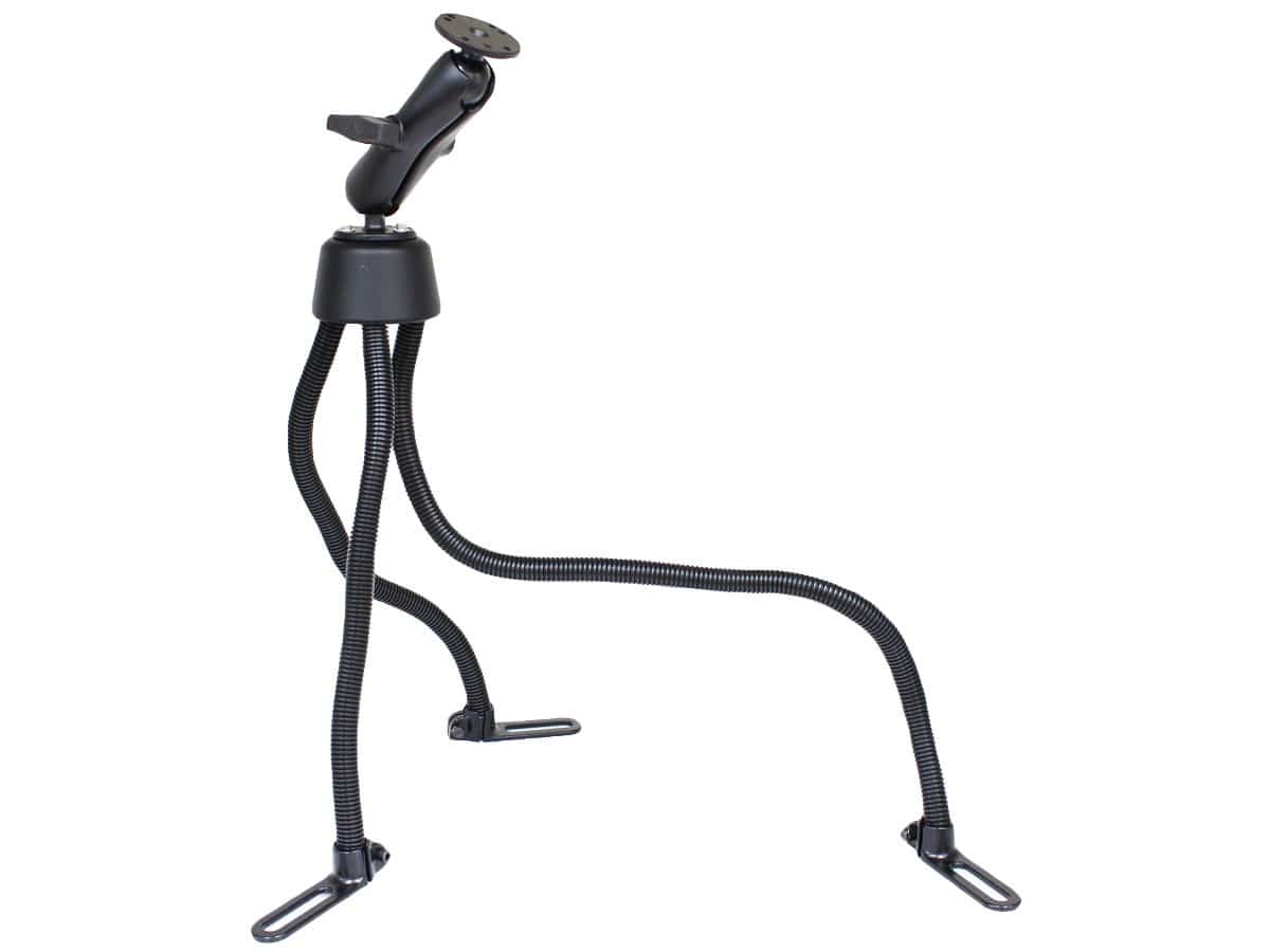 RAM-316-3-202U - RAMÂ® Podâ„¢ III Double Ball Vehicle Mount with Round Plate - Bikerr