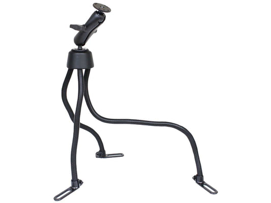 RAM-316-3-202U - RAMÂ® Podâ„¢ III Double Ball Vehicle Mount with Round Plate - Bikerr