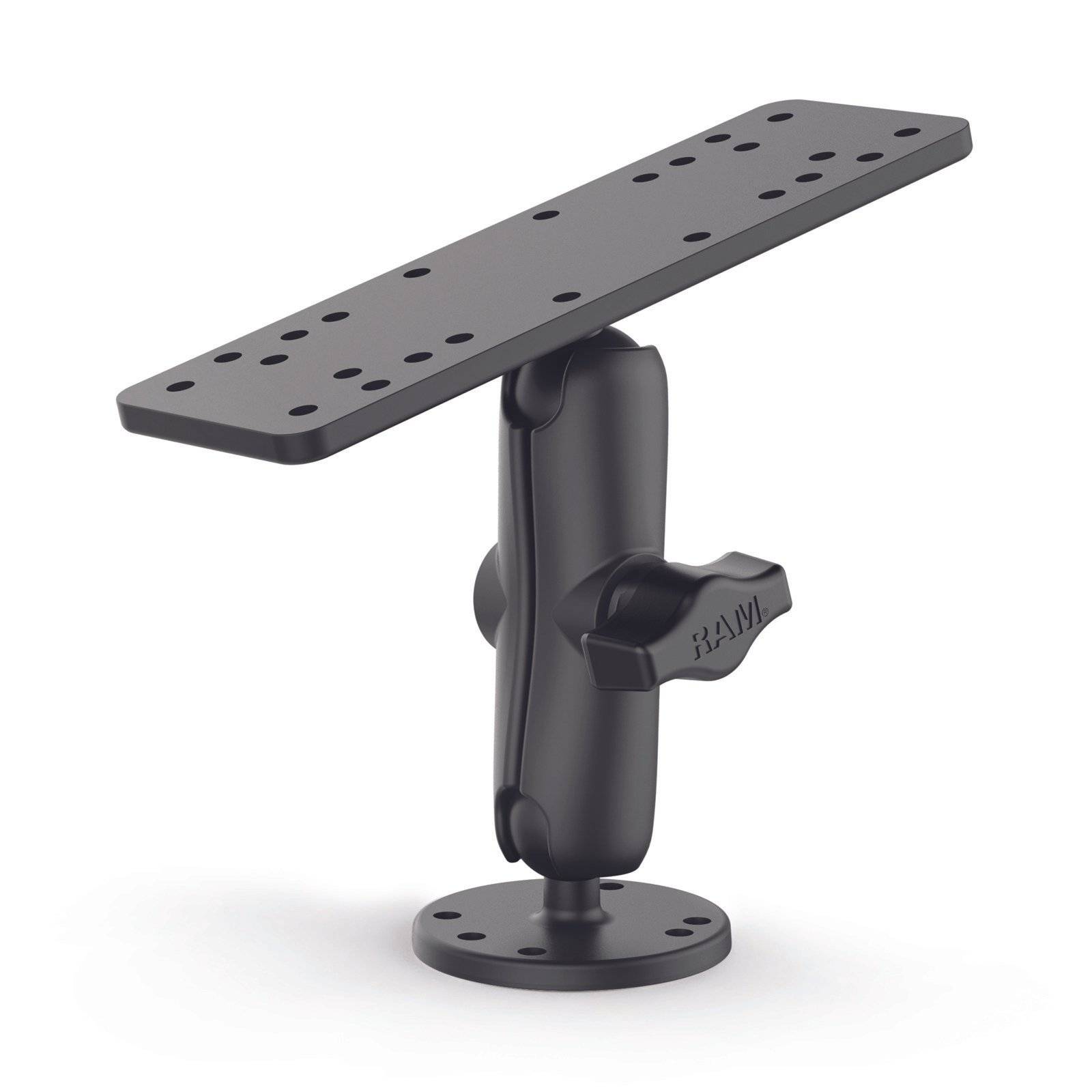 RAM-B-111U - RAMÂ® Universal Marine Electronic Mount With 1" Ball - Bikerr