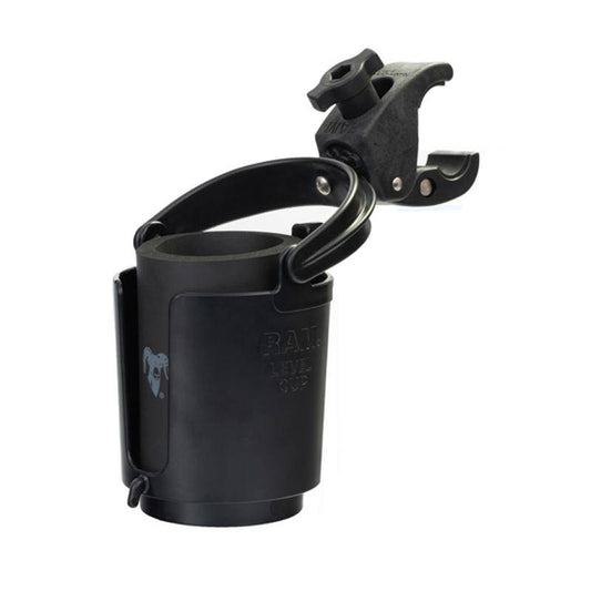 RAM-B-132-400U - RAMÂ® Level Cupâ„¢ 16oz Drink Holder with RAMÂ® Tough-Clawâ„¢ Mount - Bikerr