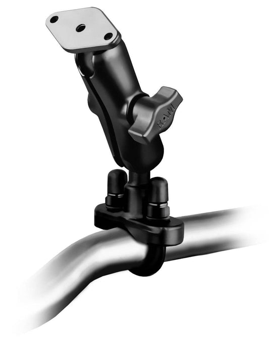 RAM-B-149ZU - RAMÂ® Handlebar U-Bolt Double Ball Mount - Bikerr