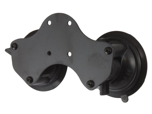 RAM-B-189BU - RAMÂ® Twist-Lockâ„¢ Dual Suction Cup Base - Bikerr