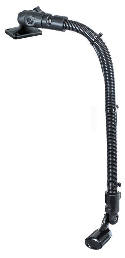 RAM-B-316-18-TRA1-202-225 - RAMÂ® Transducer Mount with 18" Aluminium Rod and 2" x 2.5" Base - Bikerr