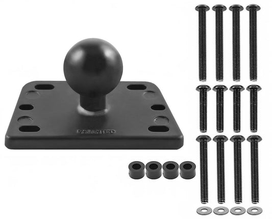 RAM-B-345U - RAMÂ® Centered Reservoir Cover Ball Base - Bikerr