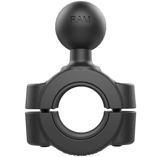 RAM-B-408-75-1U - RAMÂ® Torqueâ„¢ 3/4" - 1" Diameter Handlebar/Rail Base with 1" Ball - Bikerr