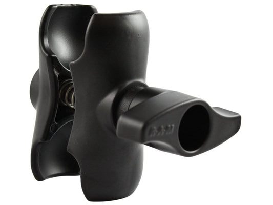 RAM-D-201U-C - RAM Short Length Double Socket Arm for 2.25" Balls - Bikerr