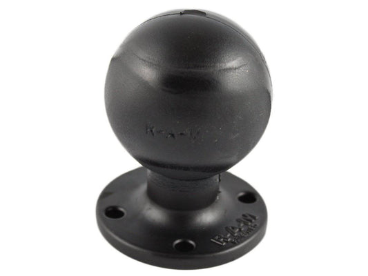 RAM-D-254U - RAM 2.4375" Diameter Round Base with 2.25" Ball (Universal AMPs Hole Pattern) - Bikerr