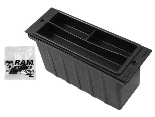 RAM-FP3-AP - RAM 3" WIDE ACCESSORY POCKET W/ TRAY - Bikerr