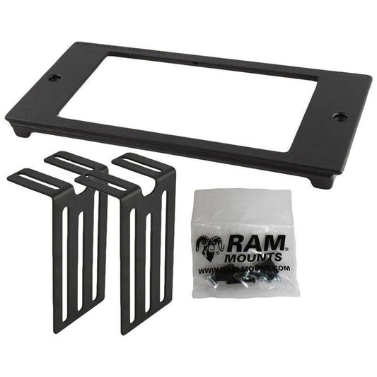 RAM-FP4-7000-3600 - RAMÂ® Tough-Boxâ„¢ 4" Custom Faceplate for 7" x 3.6" Devices - Bikerr