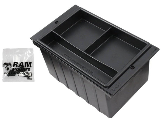RAM-FP5-AP - RAM 5" Wide Accessory Pocket for RAM Tough-Boxâ„¢ Consoles - Bikerr