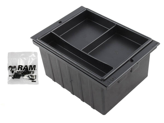 RAM-FP6-AP - 6" Wide Accessory Pocket for RAM Tough-Boxâ„¢ Consoles - Bikerr