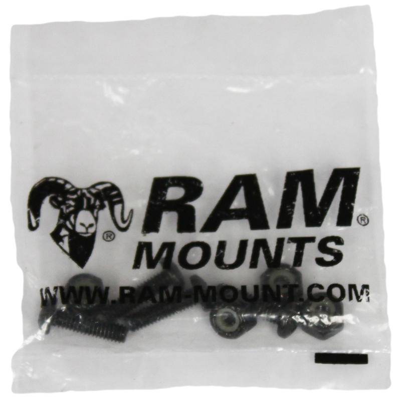 RAM-HAR-MET-TAB1U - RAM HARDWARE PACK METAL BASE 4 QTY HARDWARE - Bikerr
