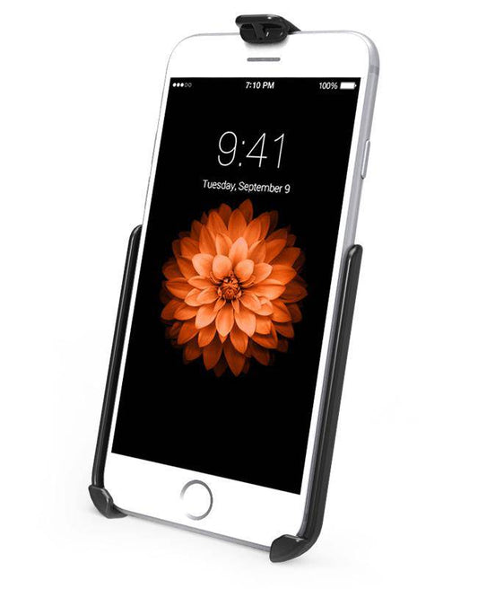 RAM-HOL-AP18U - RAM Model Specific Form-Fitted Cradle for the Apple iPhone 6 WITHOUT CASE, SKIN OR SLEEVE - Bikerr