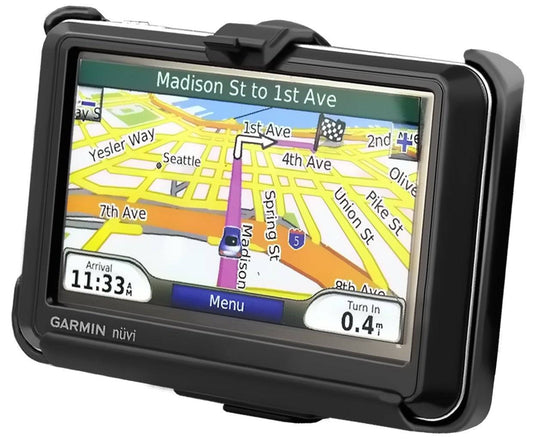RAM-HOL-GA26U - RAM Cradle for the Garmin nuvi 710, 750, 755T, 760, 765T, 770, 775T, 780 & 785T - Bikerr