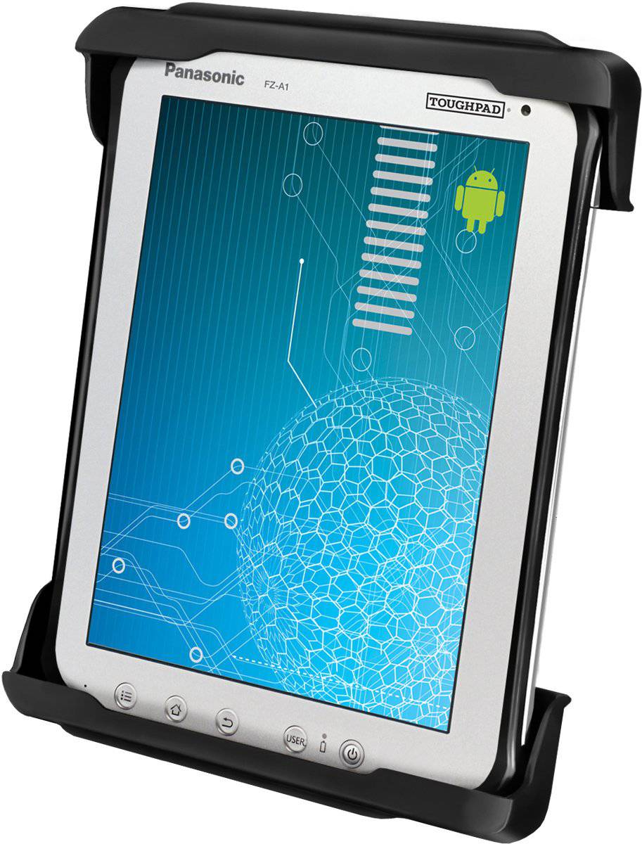 RAM-HOL-TAB10U :: RAM Tab-Titeâ„¢ Spring Loaded Cradle for 9-10" Tablets - Bikerr