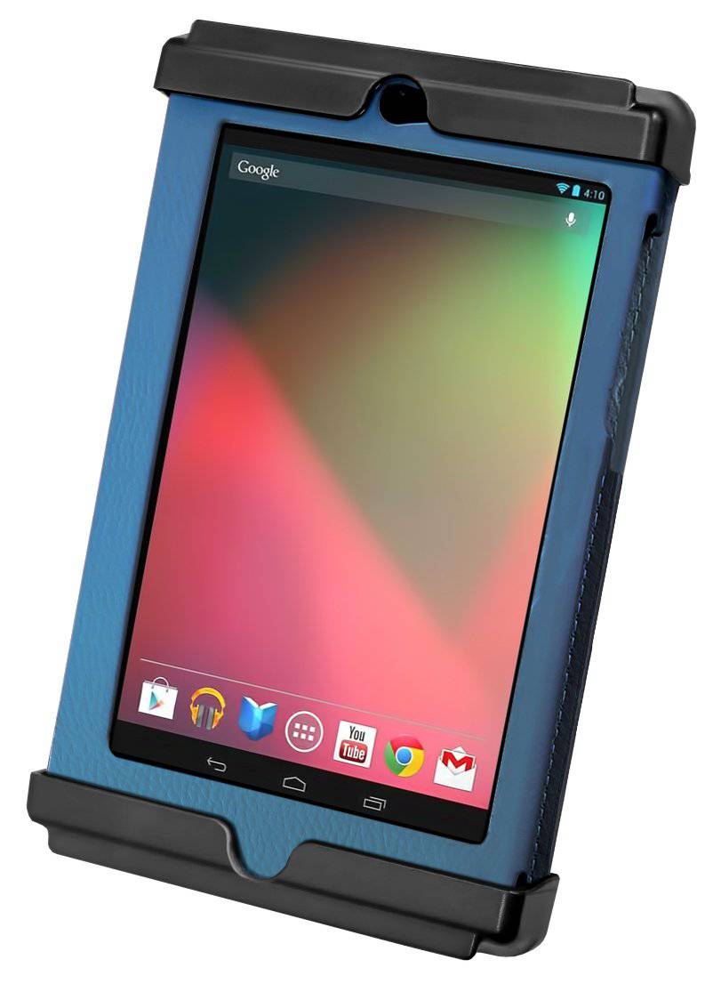 RAM-HOL-TAB16U - RAM Tab-Titeâ„¢ Universal Spring Loaded Cradle for the Google Nexus 7 WITH HEAVY DUTY CASE - Bikerr