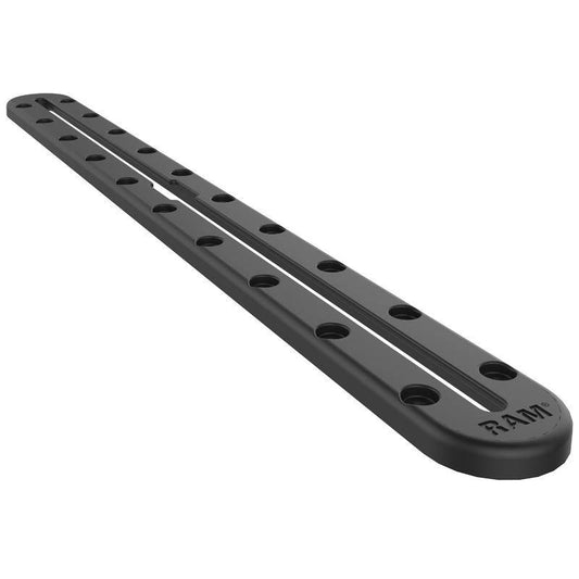 RAM Tough-Track - Top-Loading Composite 16" Track Overall Length: 18.5'' - Bikerr