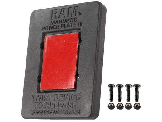 RAP-300-1U - RAM Magnetic Power Plate III for Radar Detectors - Bikerr