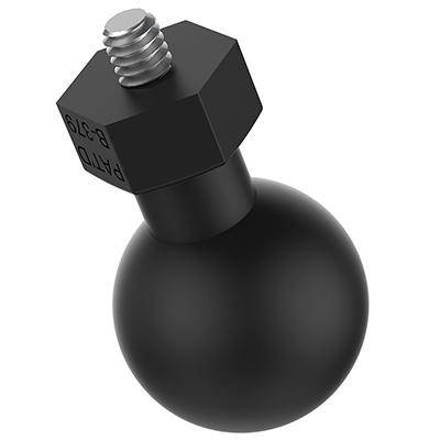 RAP-379U-252025 - RAM 1.5" Tough-Ballâ„¢ with 1/4"-20 X .25" Male Threaded Post - Bikerr