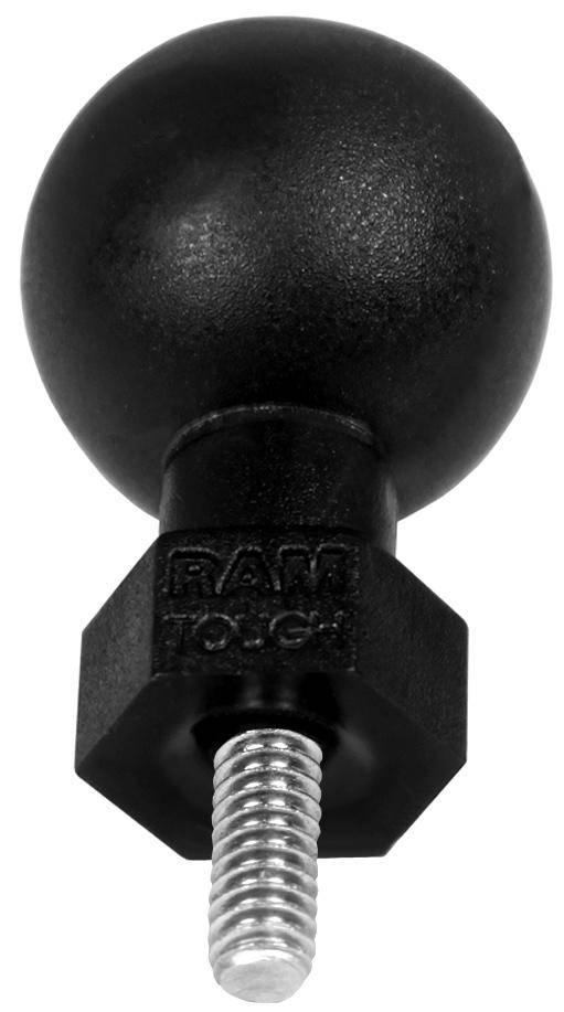 RAP-379U-M616 - RAM 1.5" Tough-Ballâ„¢ with M6-1 X 6MM Male Threaded Post - Bikerr