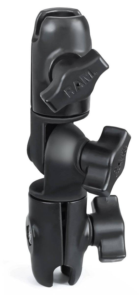 RAP-B-200-2U - RAM Double Socket Swivel Arm for 1" Ball Bases - Bikerr