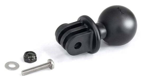 RAP-B-202U-GOP1 - RAM 1" Diameter Ball with Custom GoPro Adaptor - Bikerr