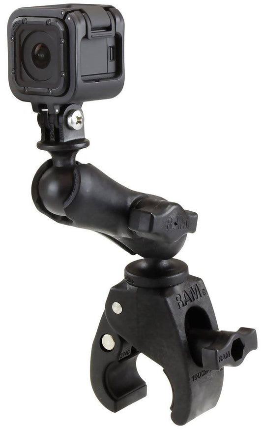 RAP-B-400-GOP1U - RAM Small Tough-Clawâ„¢ with Custom GoProÂ®/Action Camera Adapter - Bikerr