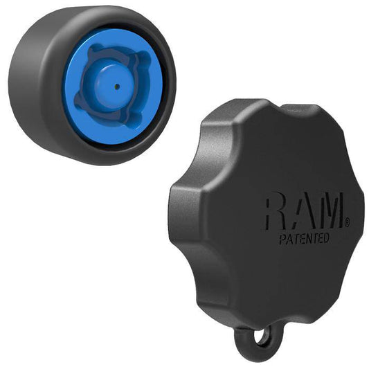 RAP-S-KNOB6-4U - RAM 4 Pin-Lockâ„¢ Security Knob and Key Knob for RAM Swing Arms - Bikerr
