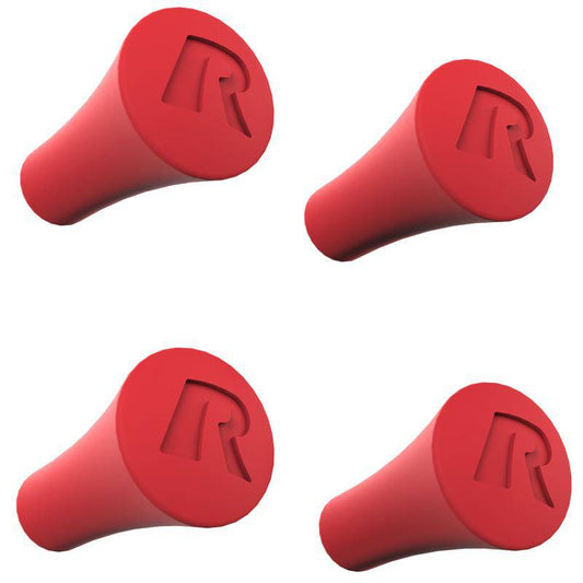 RAP-UN-CAP-4-REDU - RAM X-Grip Red Rubber Cap 4-Pack - Bikerr