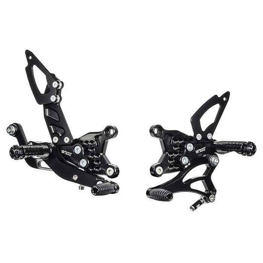 Rearsets With Kit To Suit Aprilia RSV4 RF / Tuono V4 (2017 - onwards) - Bikerr