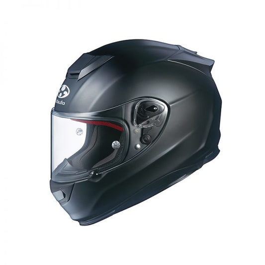 Solid Matt Black Helmet - Bikerr